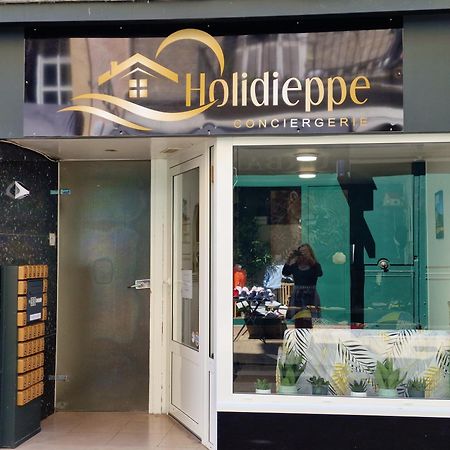 La Perle Bleue Apartment Dieppe Exterior foto